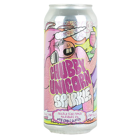 Common Space Chubby Unicorn Sparkle Milkshake IPA by Common Space Brewery, beer label