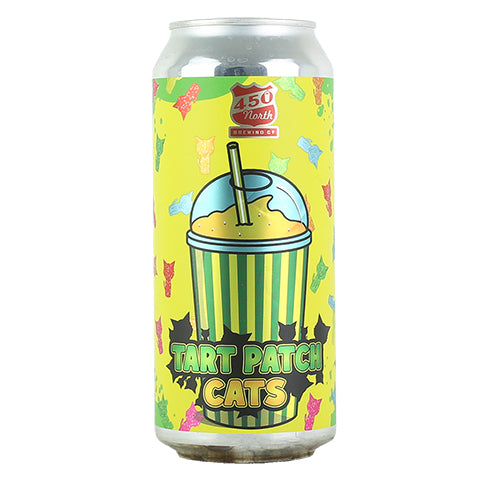 450 North Tart Patch Cats Slushy XL Sour by 450 North Brewing Company, beer label