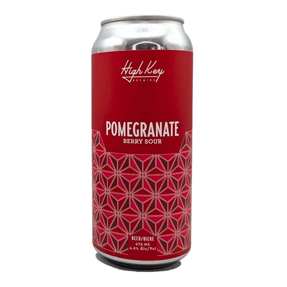 Pomegranate Berry Sour by High Key Brewing, beer label