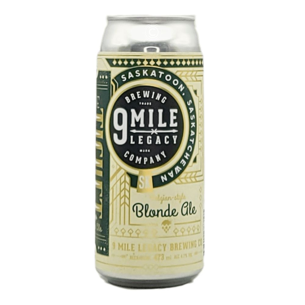 The Ticket Belgian Blonde Ale by 9 Mile Legacy Brewing, beer label