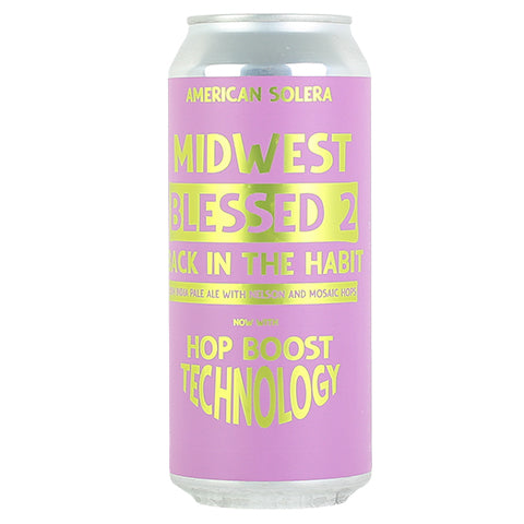 American Solera Midwest Blessed V2: Back In the Habit Hazy IPA by American Solera, beer label