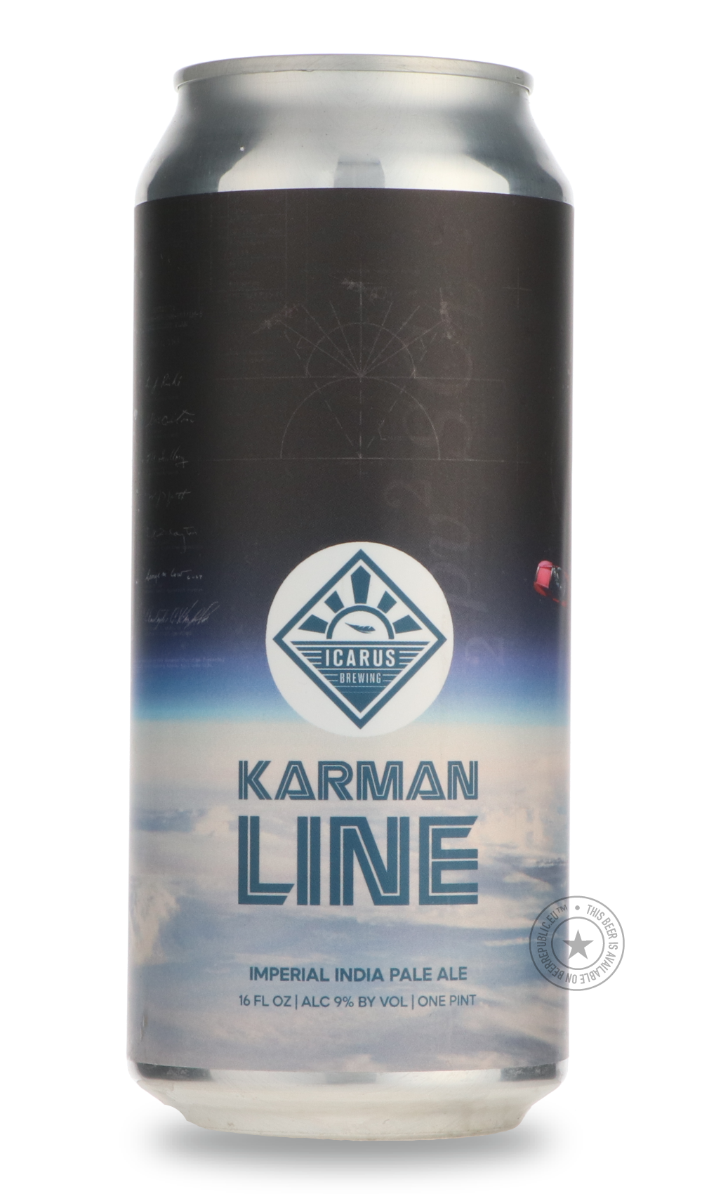 Karman Line by Icarus Brewing Company, beer label