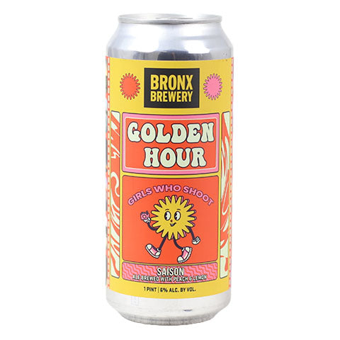 Bronx Golden Hour Saison by Bronx Brewery, beer label