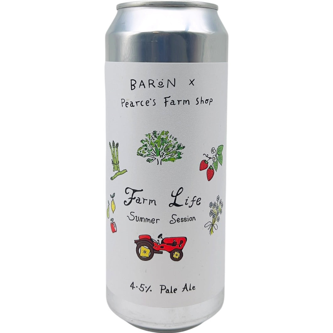 Baron Farm Life V5 by Baron Brewing, beer label