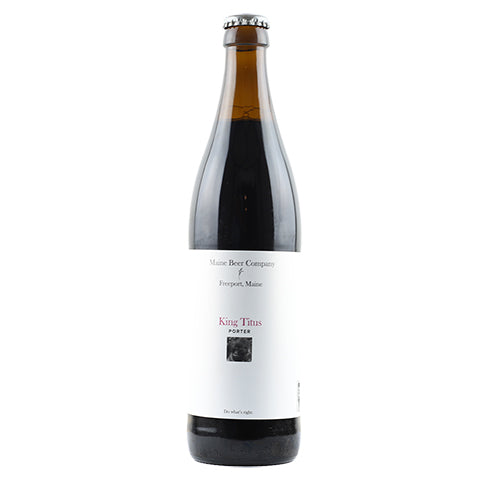 Maine King Titus Porter by Maine Beer Co, beer label