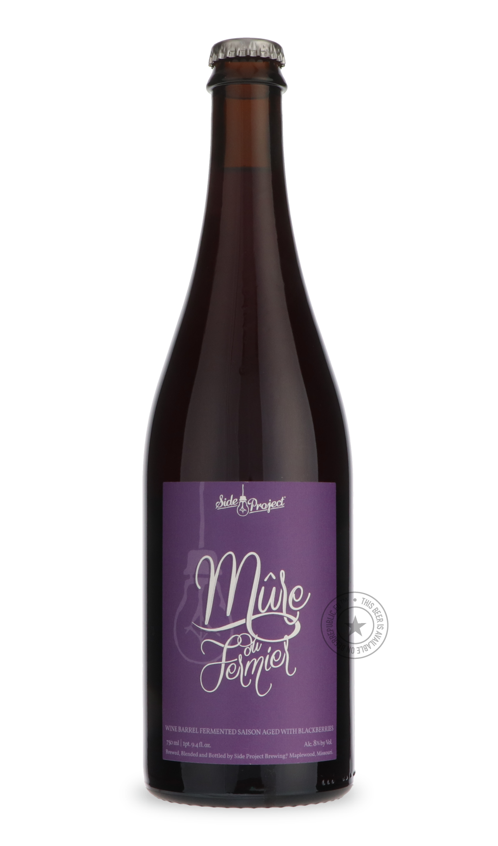 Mûre du Fermier by Side Project Brewing, beer label