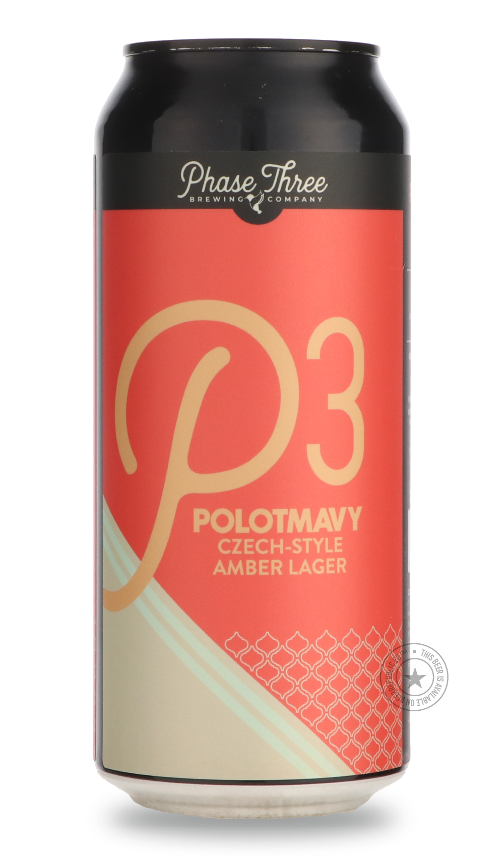 P3 Polotmavý by Phase Three Brewing Company, beer label