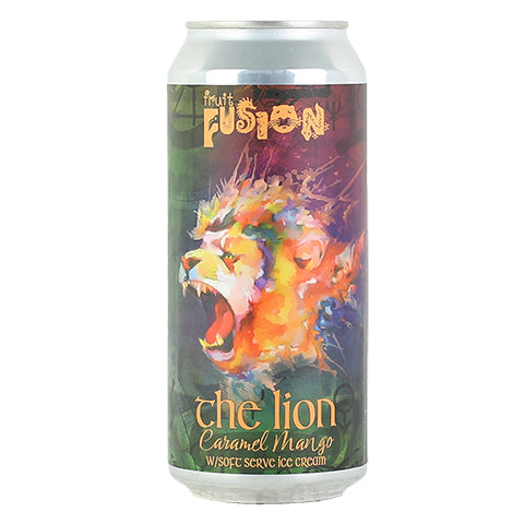 Hoosier Fruit Fusion: The Lion by Hoosier Brewing Co, beer label