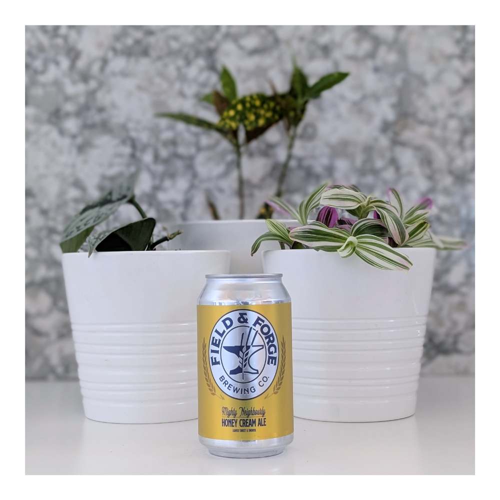 Mighty Neighbourly Honey Cream Ale by Field & Forge Brewing Co., beer label