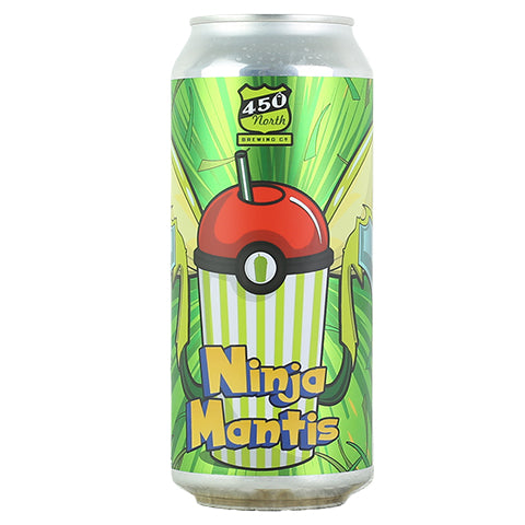 450 North Ninja Mantis Slushy XL Sour by 450 North Brewing Company, beer label