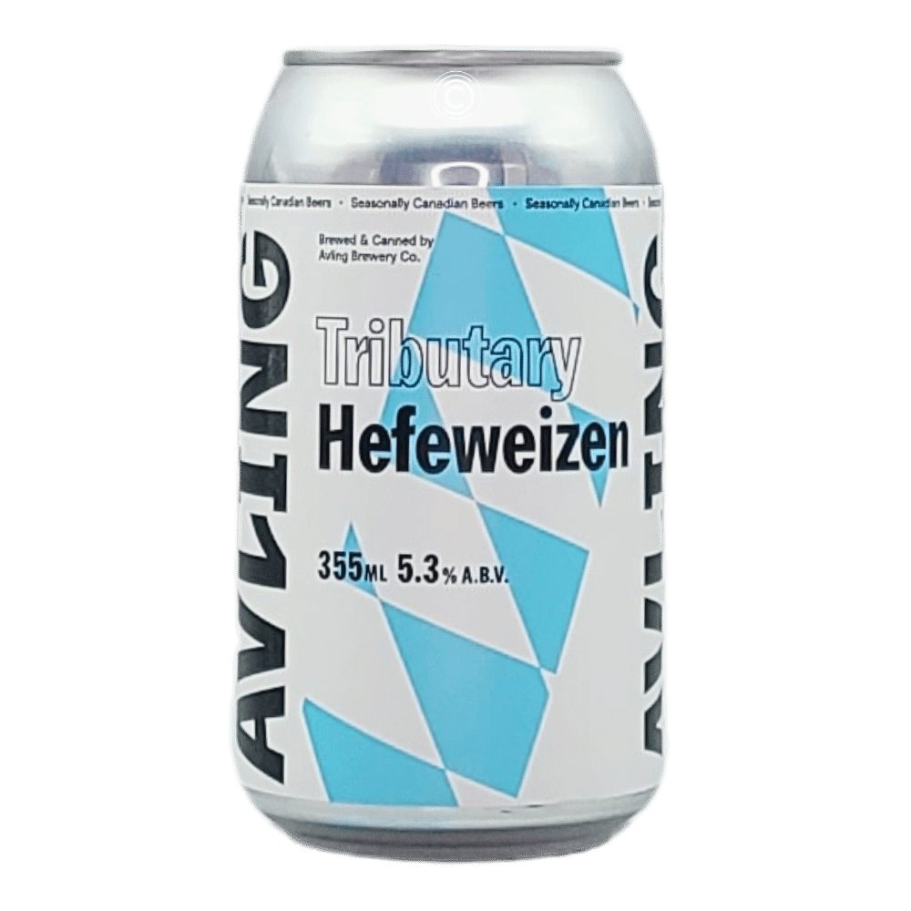 Tributary Hefeweizen by Avling Brewery, beer label