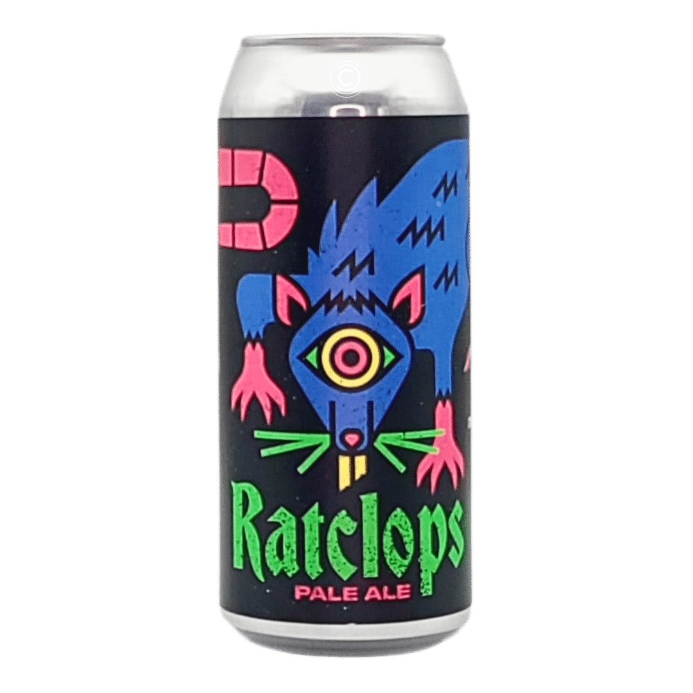 Ratclops Hazy Pale Ale by Bellwoods Brewery, beer label