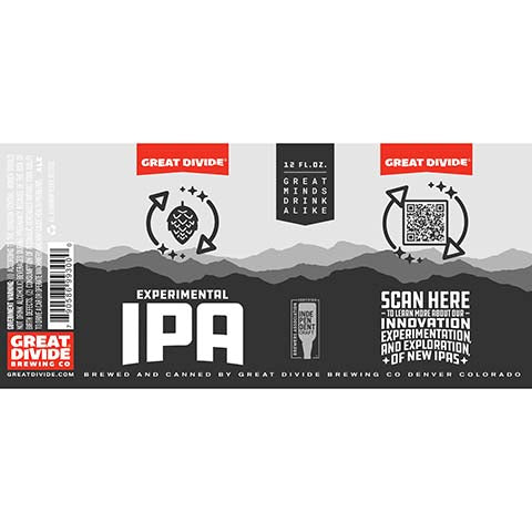 Great Divide Experimental IPA by Great Divide Brewing Co, beer label