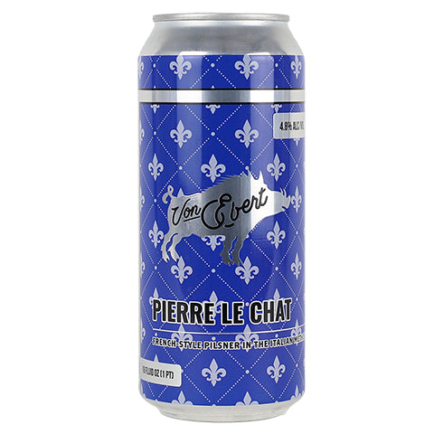 Von Ebert Pierre Le Chat Pilsner by Von Ebert Brewing, beer label