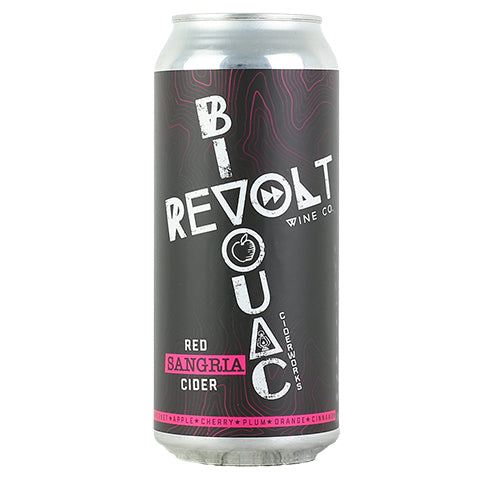 Bivouac Red Sangria Cider by Bivouac Ciderworks, beer label