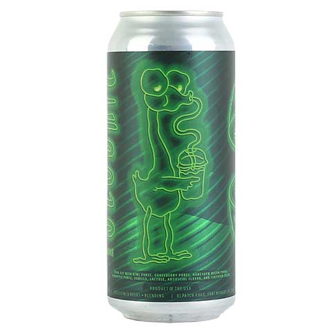Oozlefinch Sloshie Sour (Green Bird) by Oozlefinch Beers & Blending, beer label
