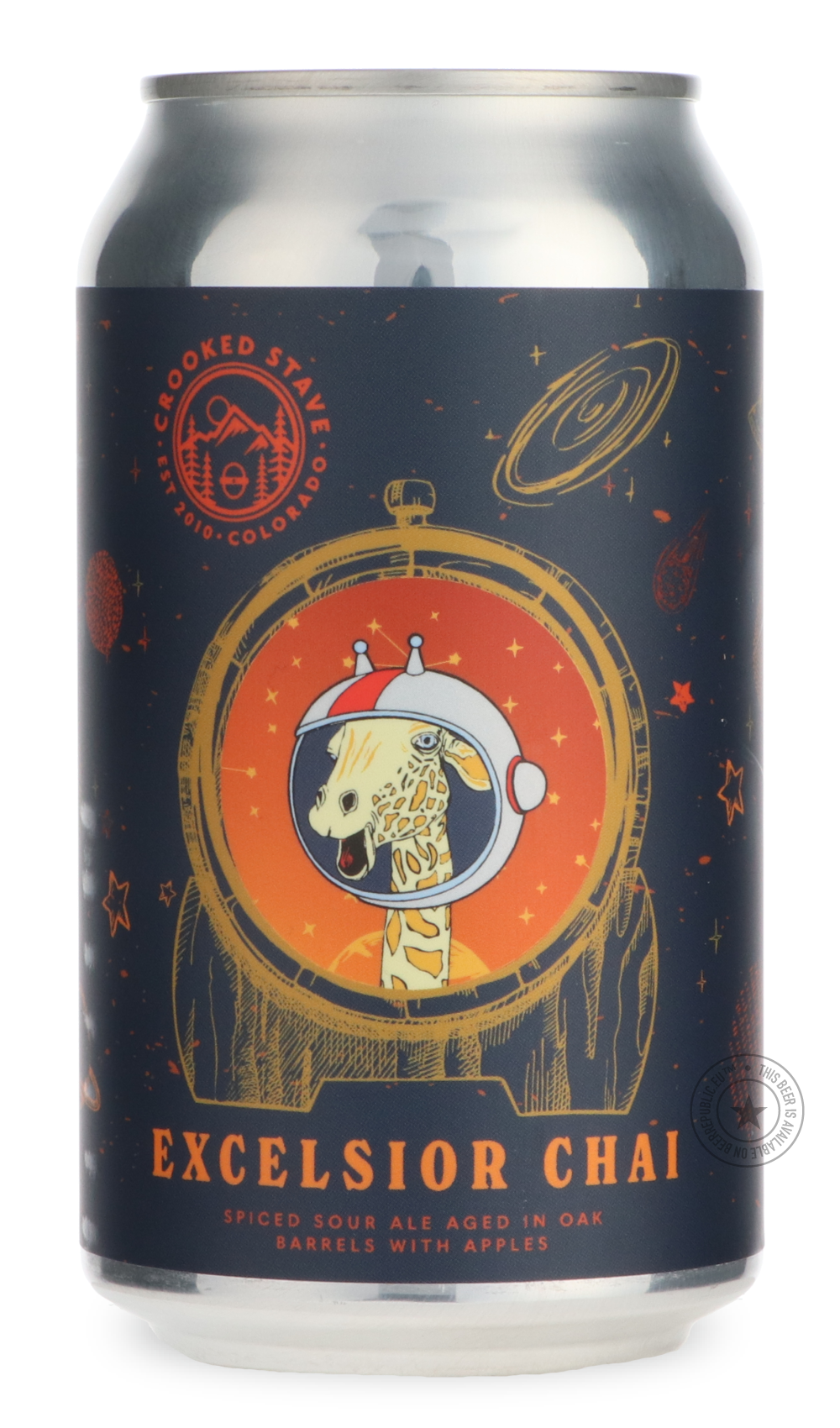 Excelsior Chai by Crooked Stave Brewing Co., beer label