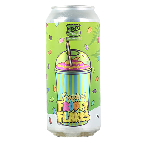 450 North Tropical Fruity Flakes Slushy XXL Sour Ale by 450 North Brewing Company, beer label