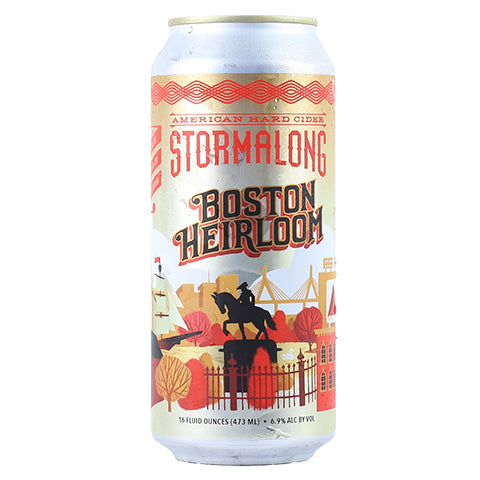 Stormalong Boston Heirloom Cider by Stormalong Cider, beer label
