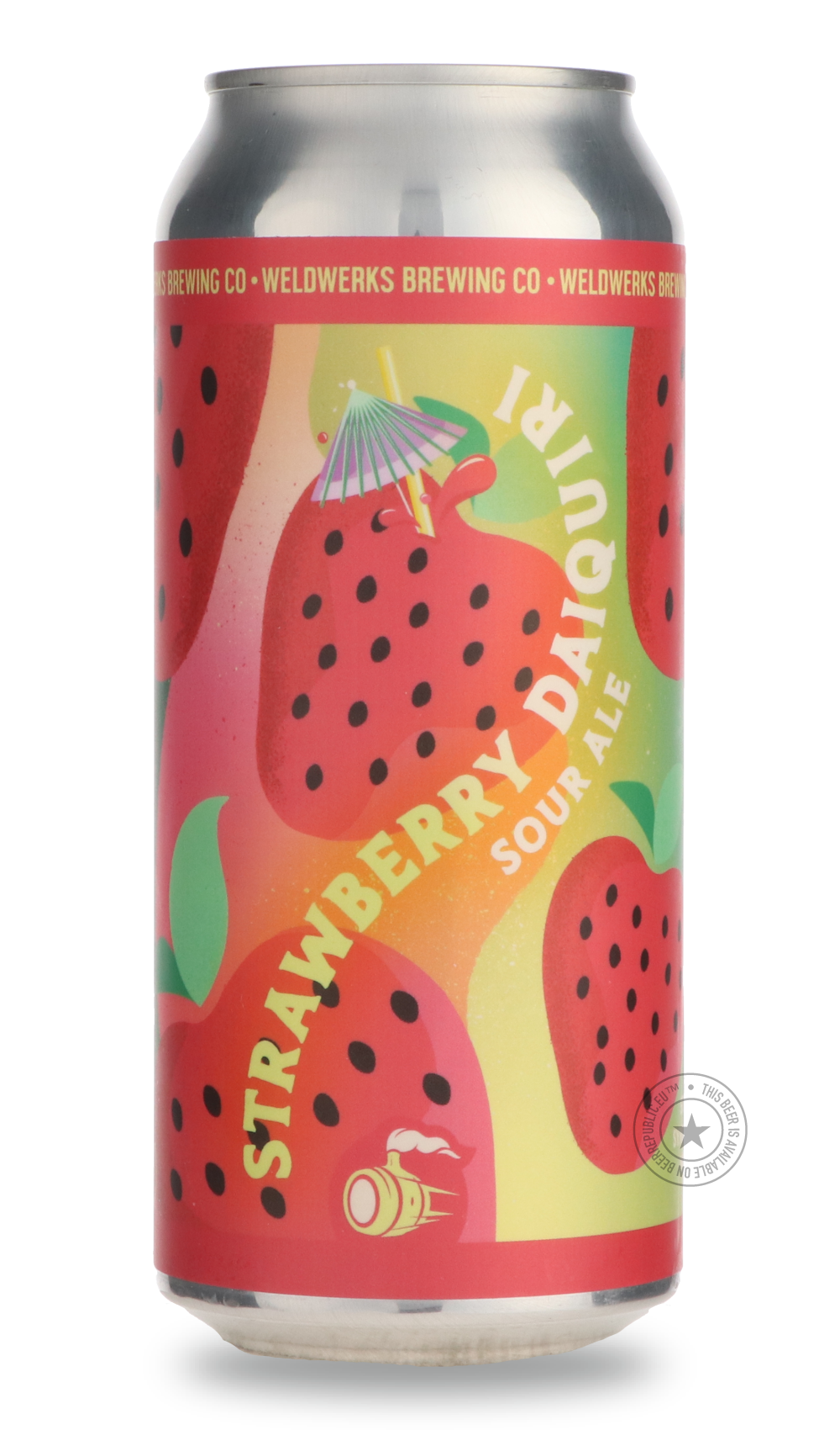 Strawberry Daiquiri by WeldWerks, beer label