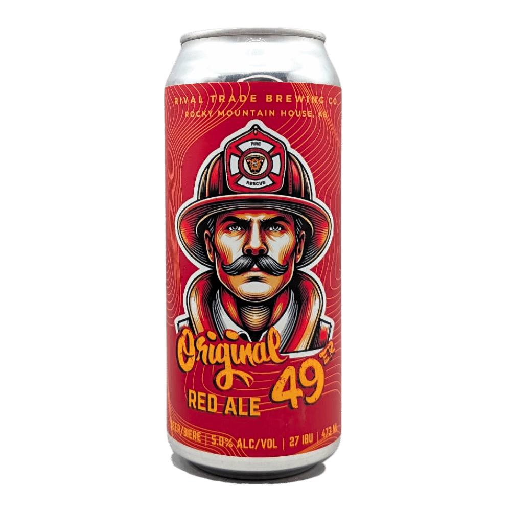 Co. Original 49er Red Ale by Rival Trade Brewing, beer label