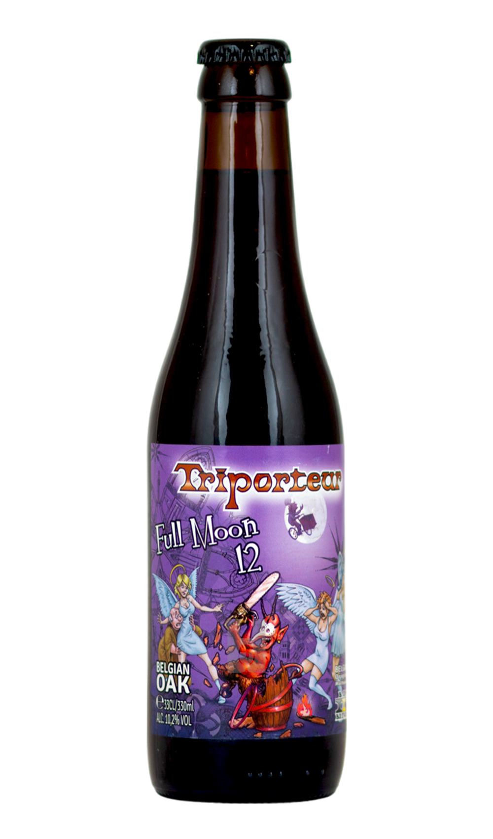 BOMBrewery Triporteur Full Moon 12 by BOMBrewery, beer label
