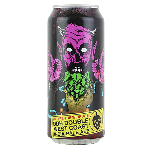 Beer Zombies We Are The Weirdos DDH Double Hazy IPA by Beer Zombies, beer label