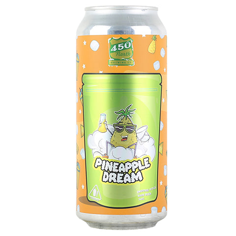 450 North Pineapple Dream Slushy XL Sour by 450 North Brewing Company, beer label