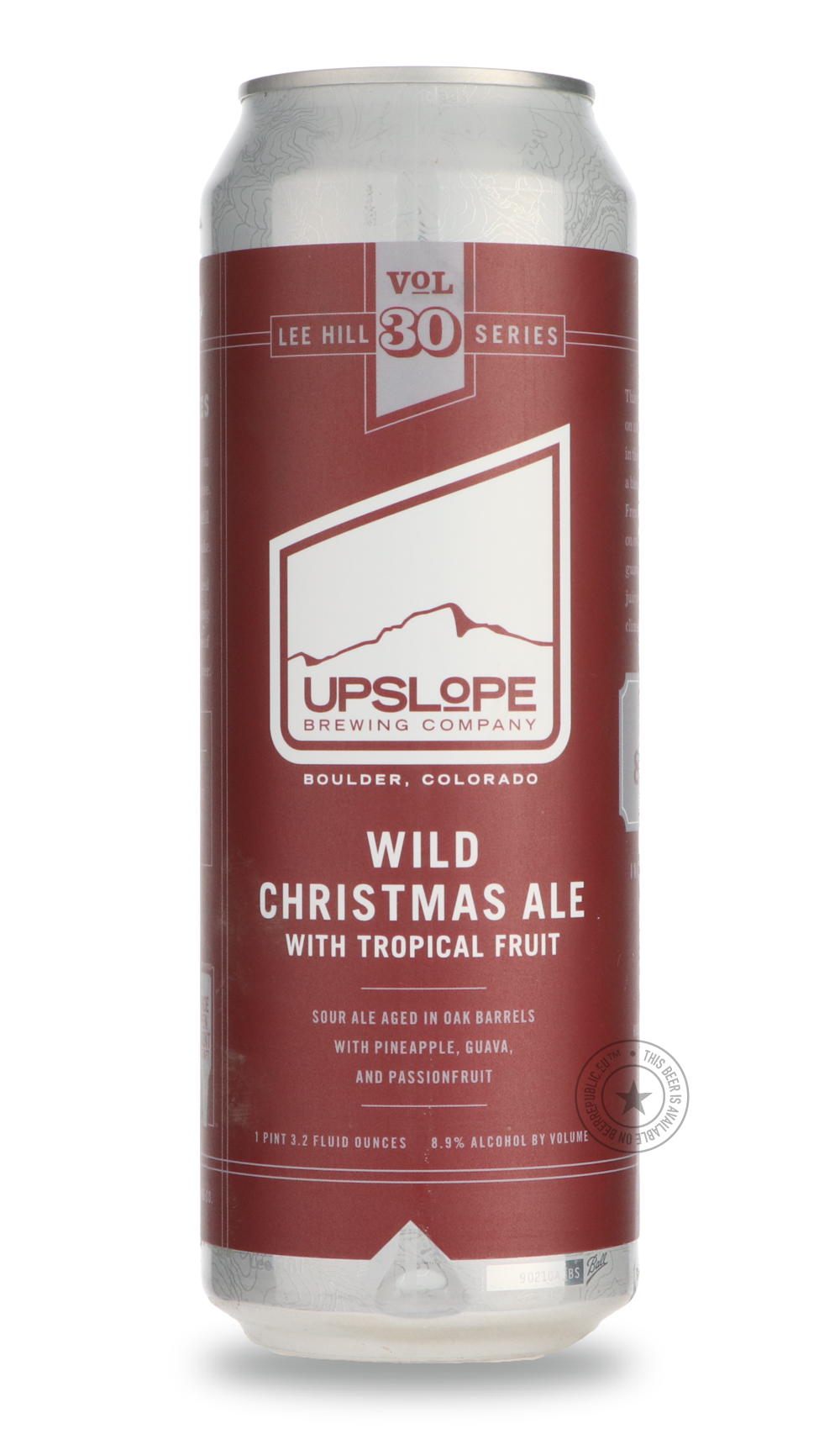 Lee Hill Vol. 30 Wild Christmas Ale With Tropical Fruit by Upslope Brewing Co., beer label