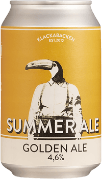 Summer Ale by Klackabackens Bryggeri, beer label