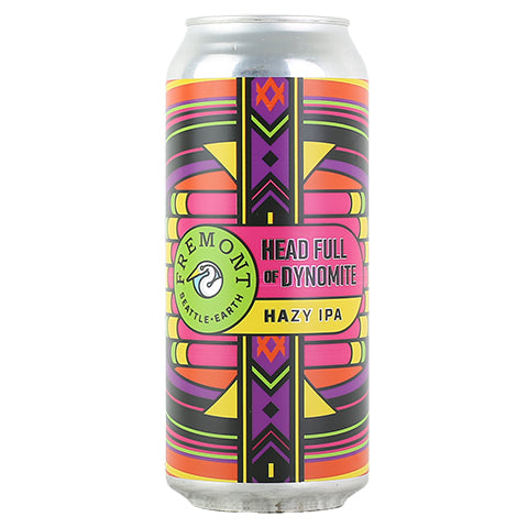 Fremont Head Full of Dynomite v.43 Hazy IPA by Fremont Brewing Co, beer label