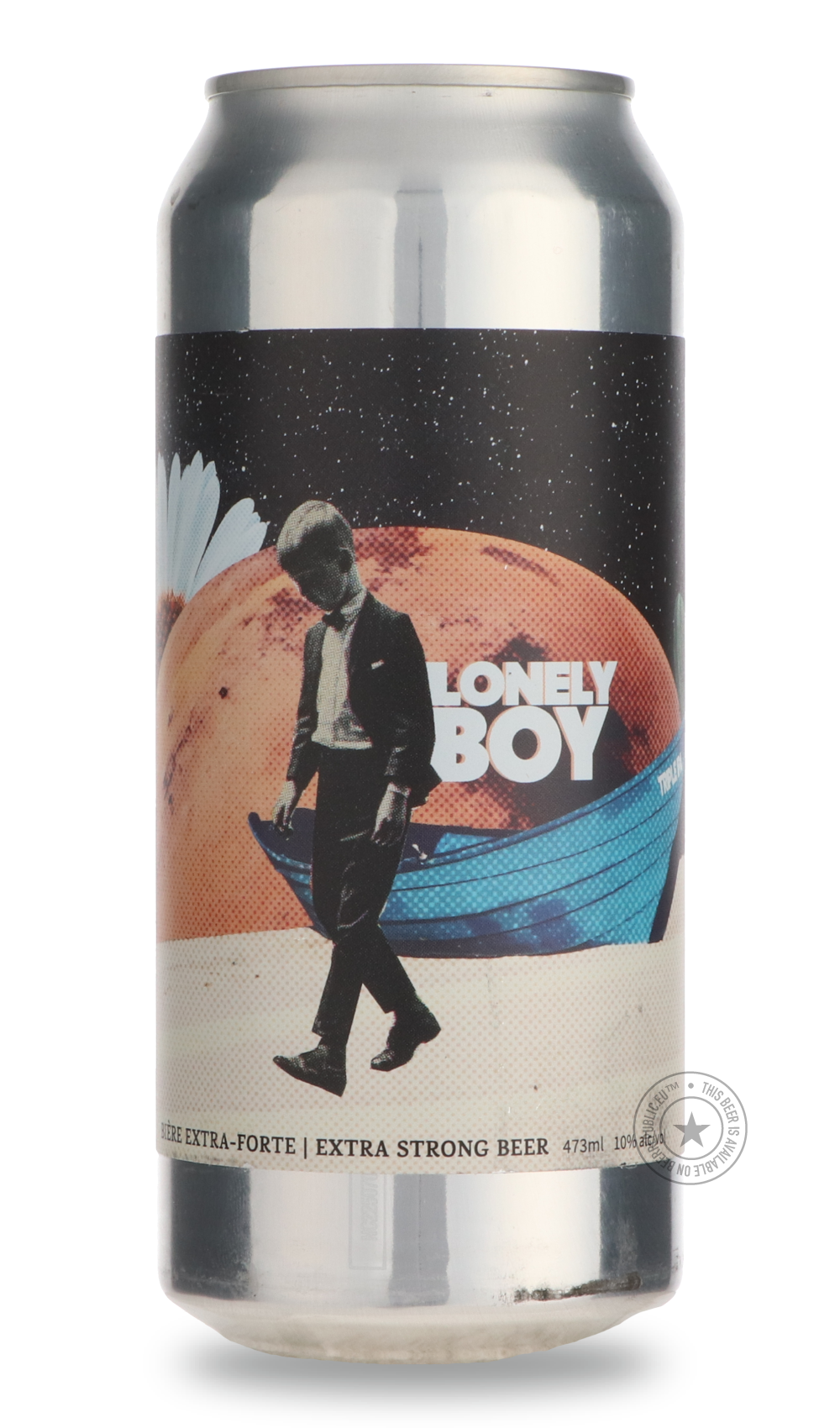 Lonely Boy by Sir John, beer label