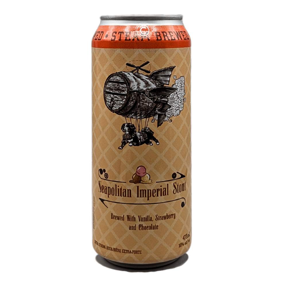 Neapolitan Imperial Stout by Steamworks Brewery - Brewpub, beer label