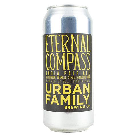 Urban Family Eternal Compass IPA by Urban Family Brewing, beer label