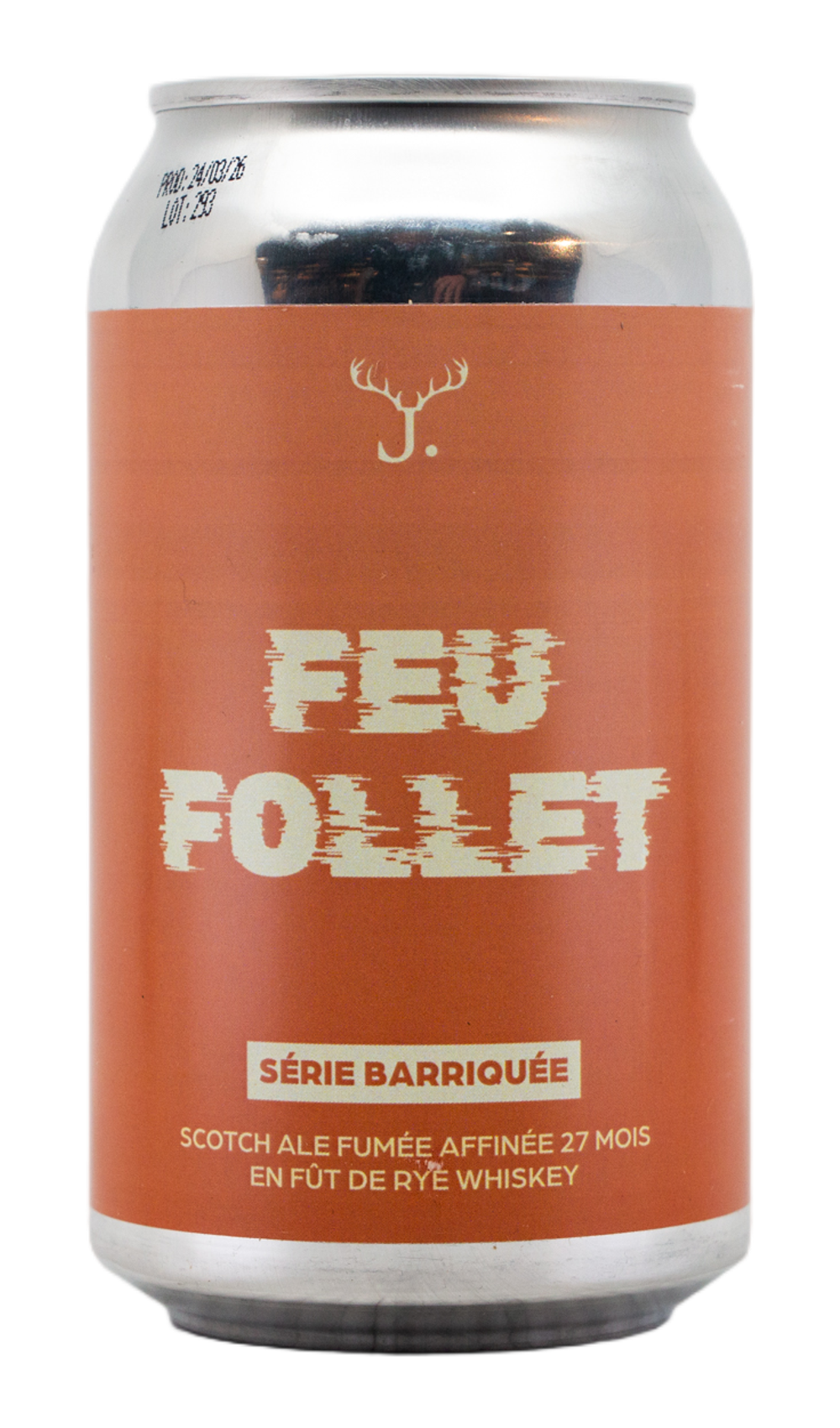 Microbrasserie Jackalhop Feu Follet (2026) by Microbrasserie Jackalhop, beer label