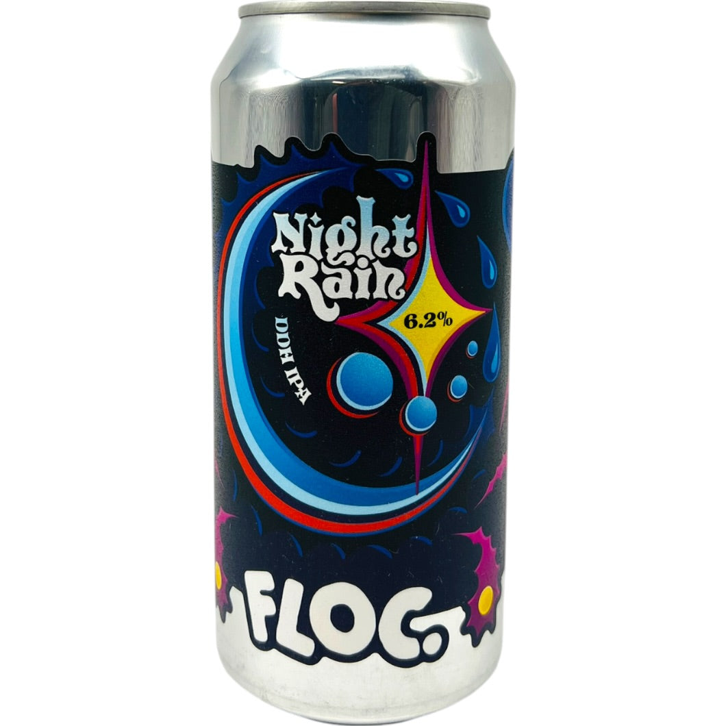 Floc. Night Rain by Floc. Brewing Project, beer label