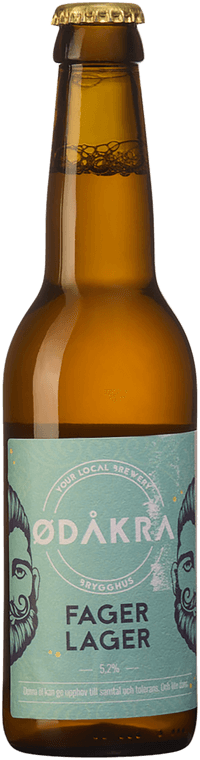 Fager Lager by Ödåkra Brygghus, beer label