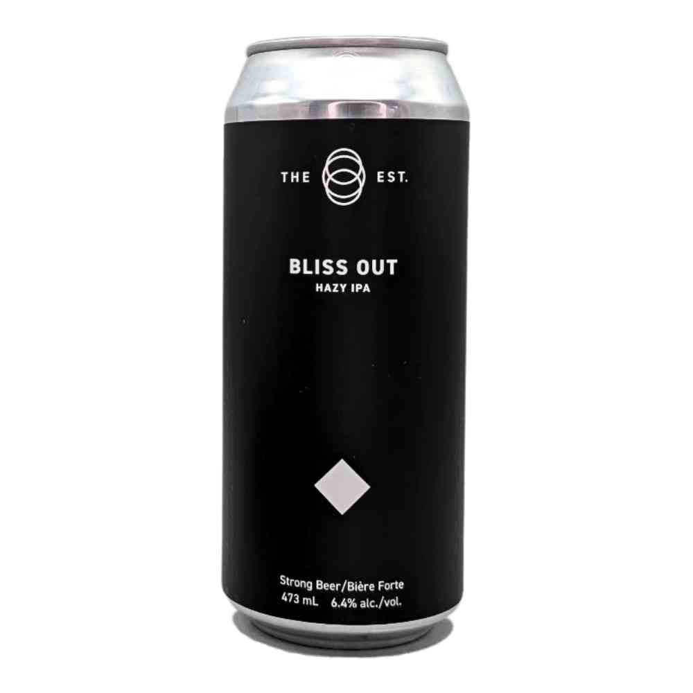 Bliss Out Hazy IPA by The Establishment Brewing Company, beer label