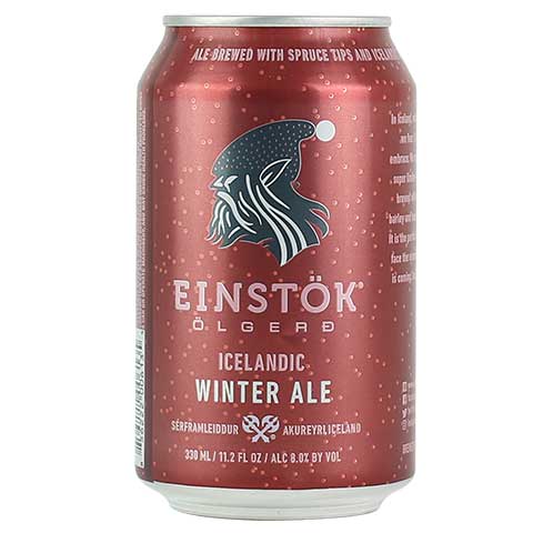 Einstok Icelandic Winter Ale by Einstok Beer Company, beer label