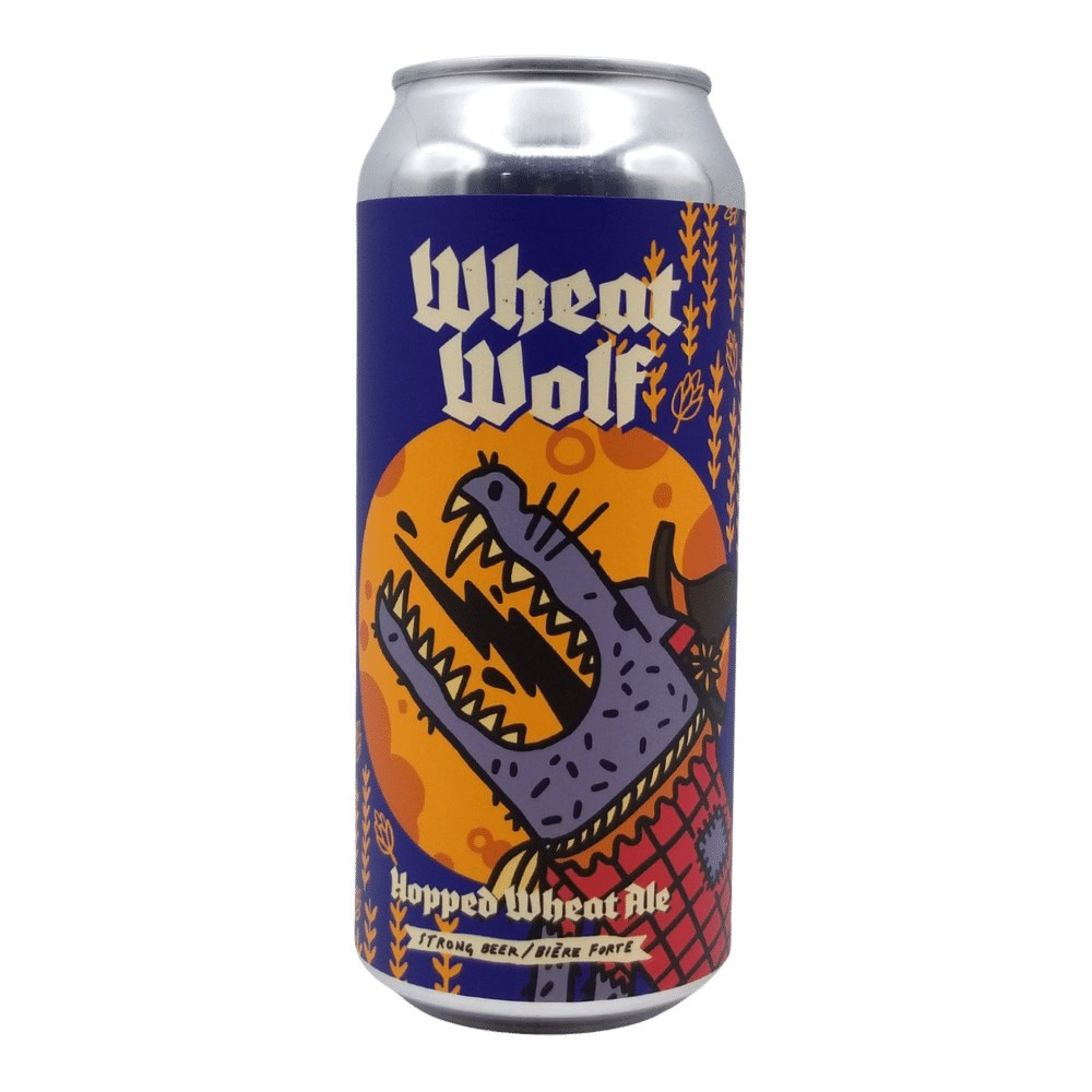 Wheat Wolf by New Level Brewing, beer label