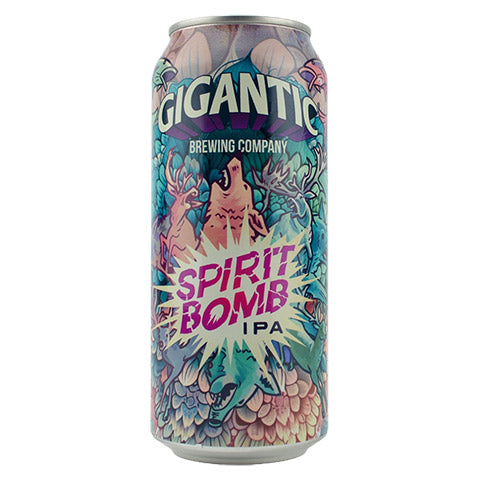 Gigantic Spirit Bomb IPA by Gigantic Brewing Co, beer label
