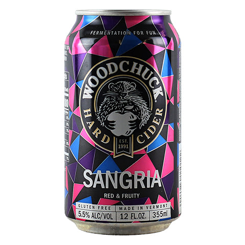 Woodchuck Sangria Cider by Woodchuck Cider, beer label