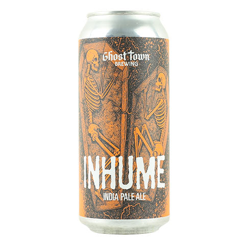 Ghost Town Inhume IPA by Ghost Town Brewing, beer label