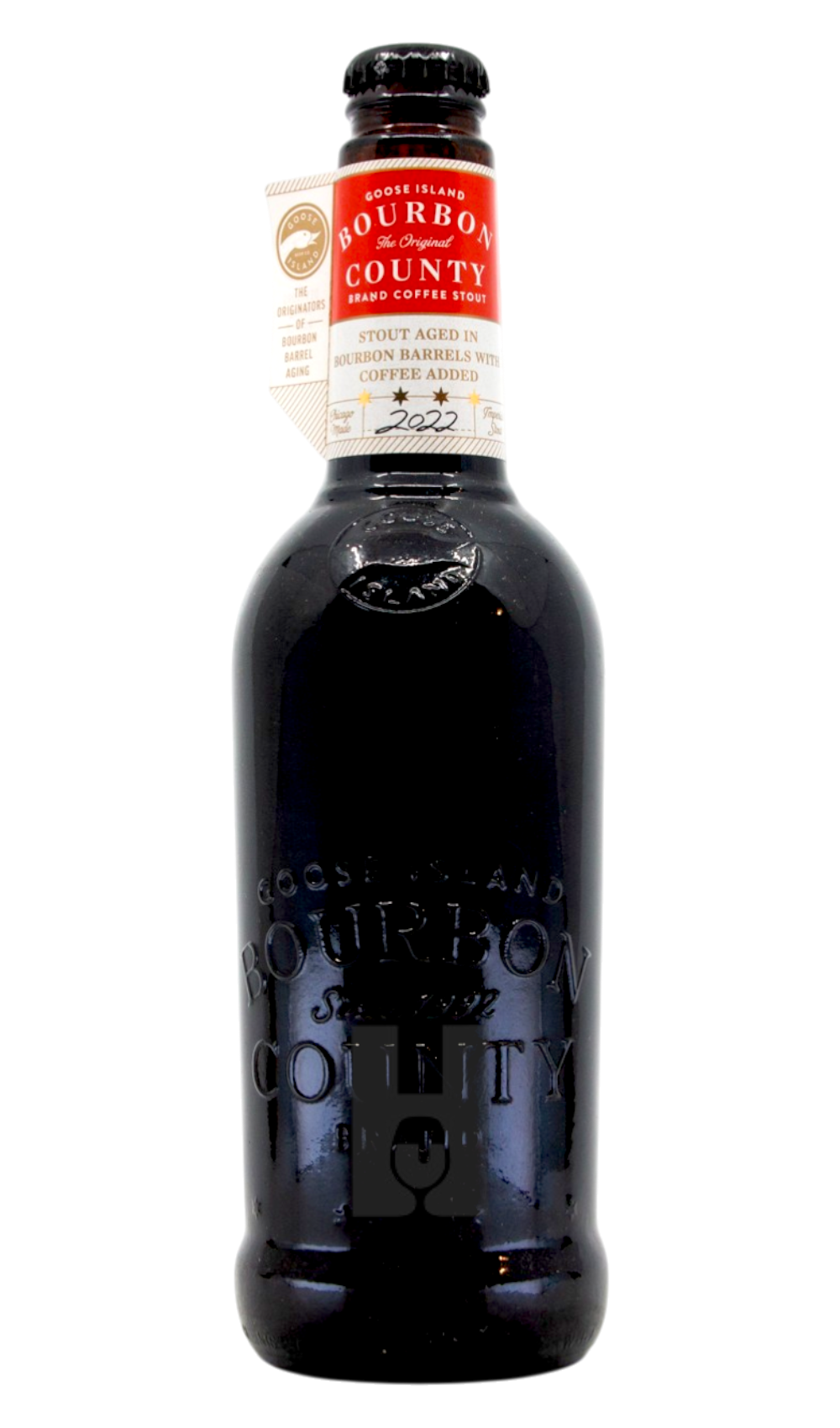 Goose Island Bourbon County Brand Coffee Stout (2022) by Goose Island Beer Co, beer label