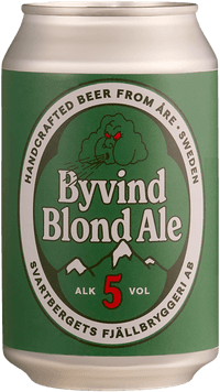 Byvind by Svartbergets Fjällbryggeri, beer label