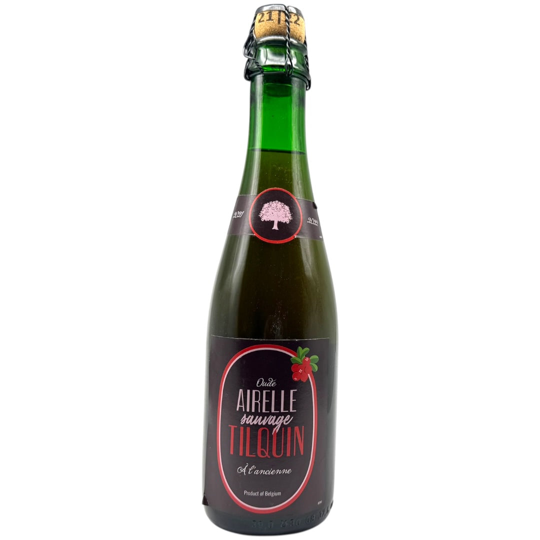 Tilquin Oude Airelle Sauvage 2021-22 375ml by Tilquin, beer label