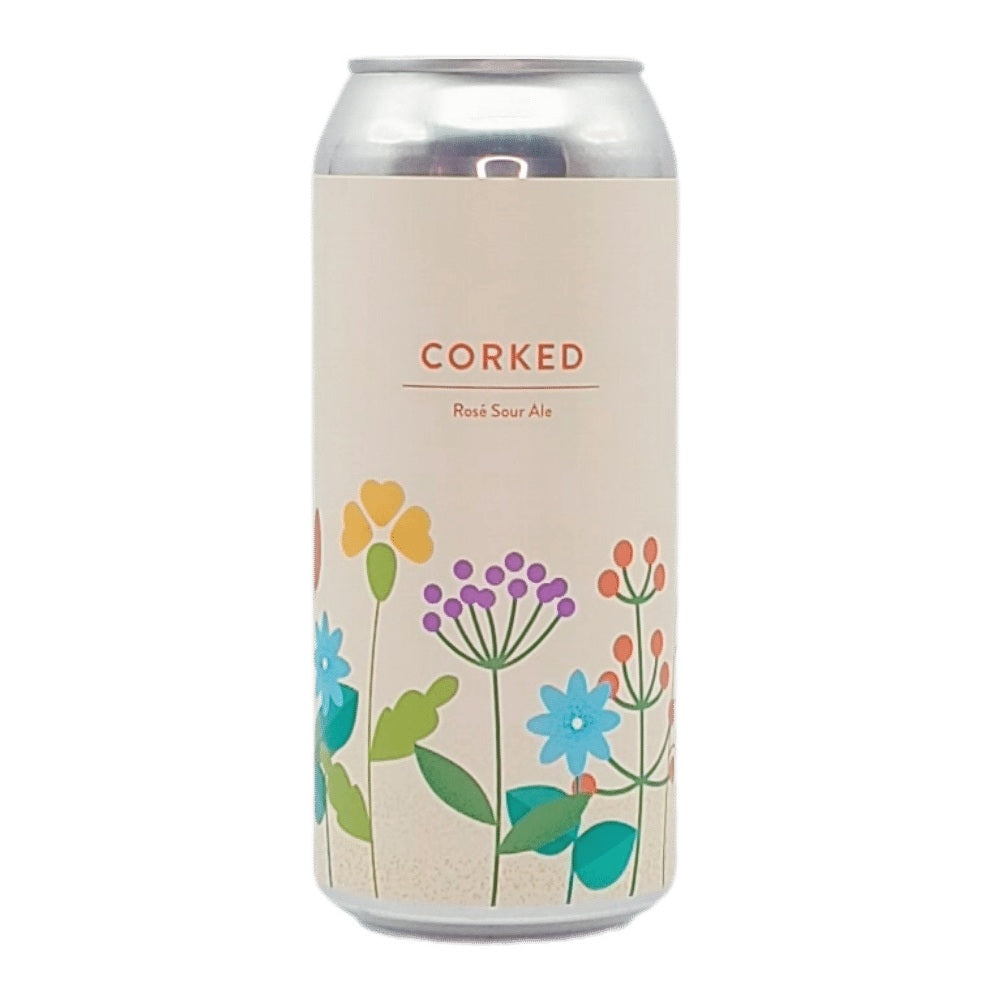 Corked Rose Sour by Born Brewing Co., beer label