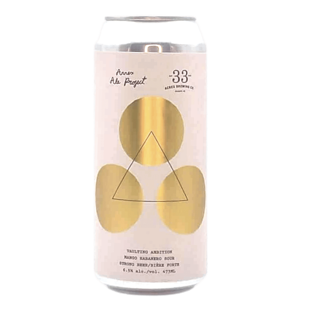 Vaulting Ambition Mango Habanero Sour by Annex Ale Project, beer label