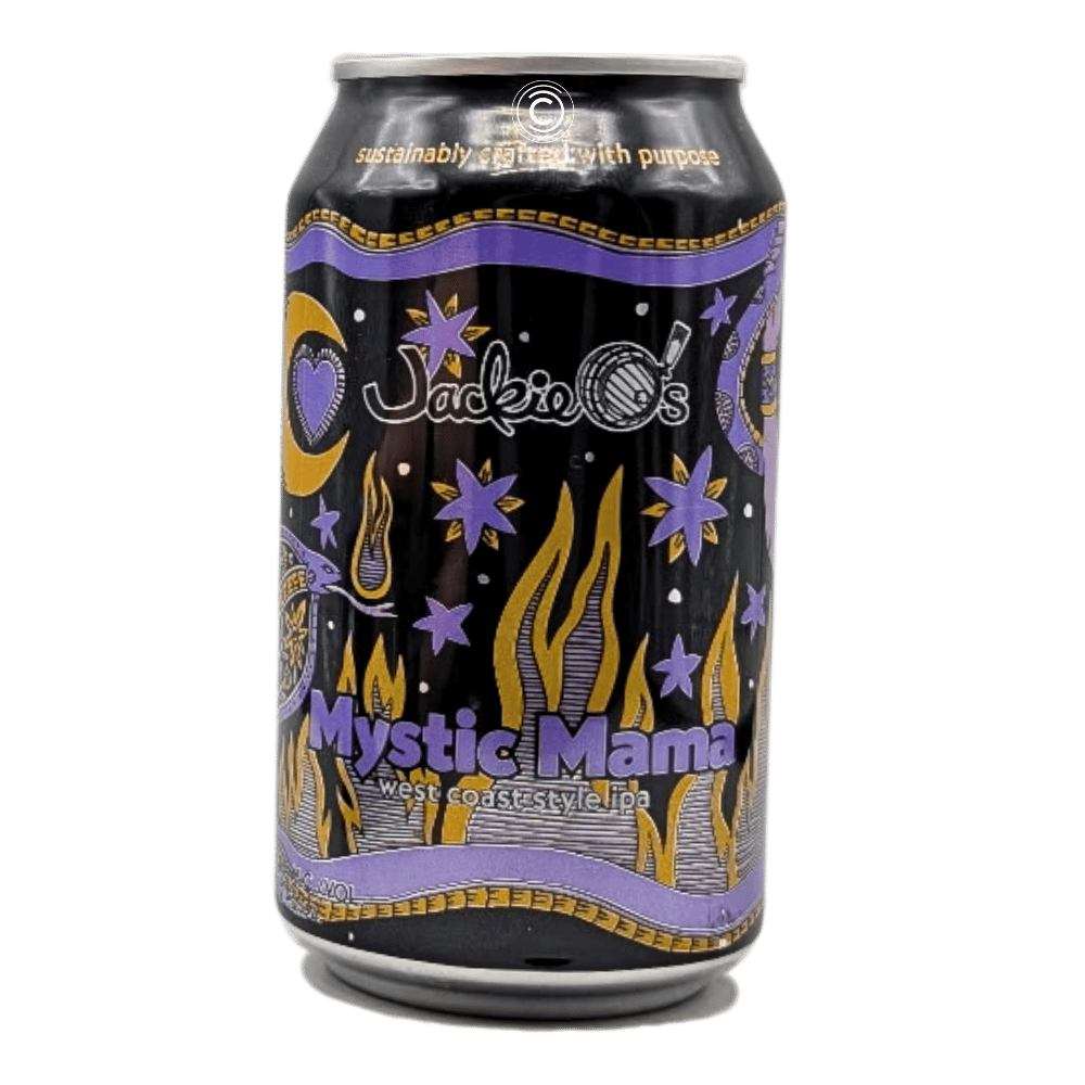 Mystic Mama West Coast IPA by Jackie O's Brewery, beer label