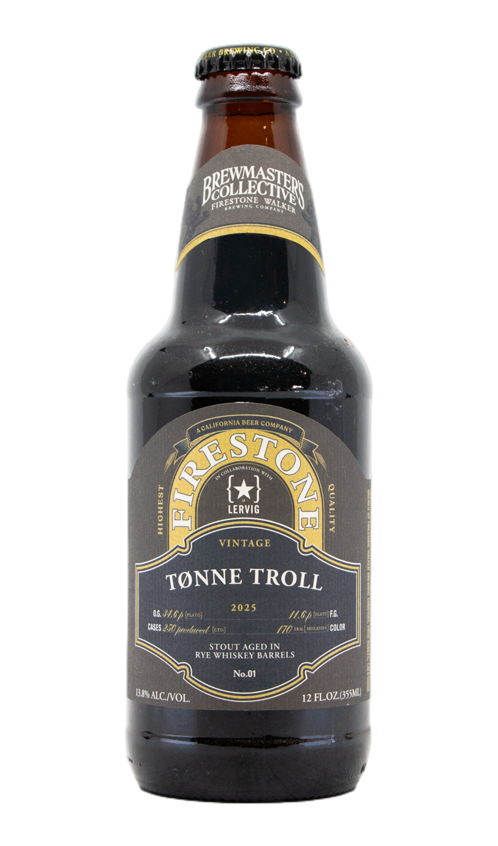 Firestone Walker TØNNE TROLL by Firestone Walker Brewing Co, beer label